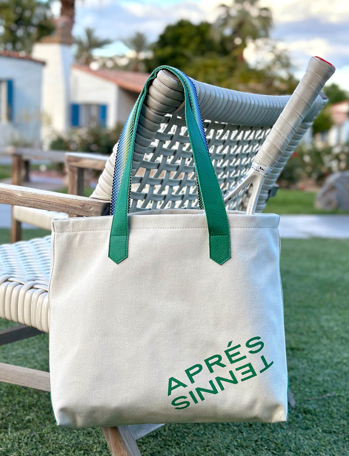 Play + Aprés Bag - APRÉS TENNIS in Court Green