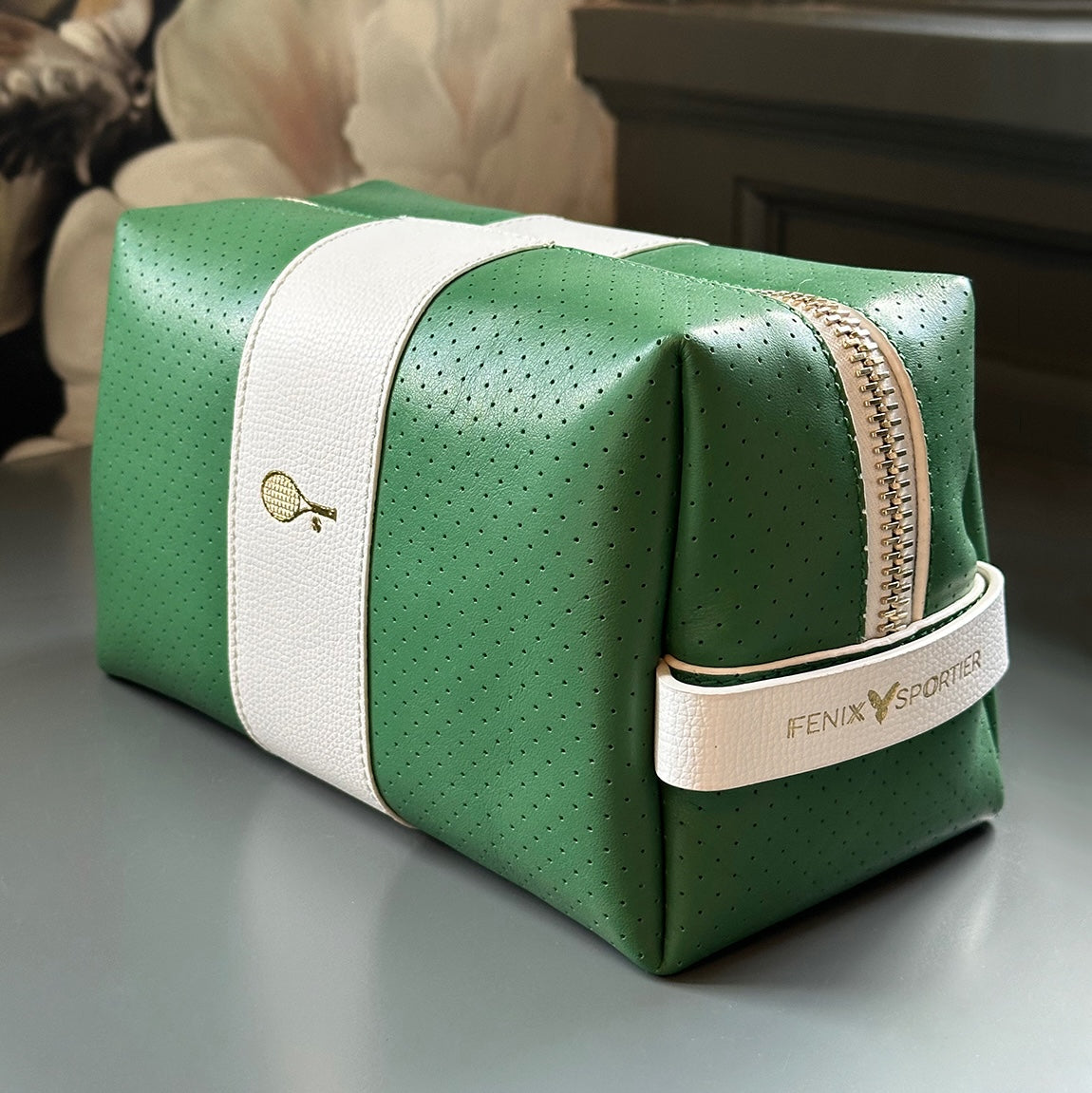 24/7 Bag - Court Green/White w/Gold