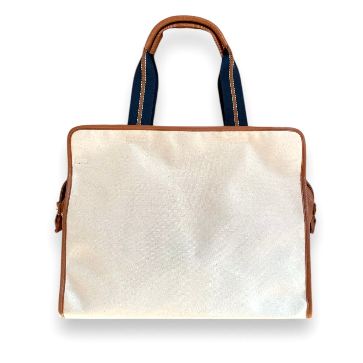 The LB Bag - Natural Canvas / Hazelnut Leather