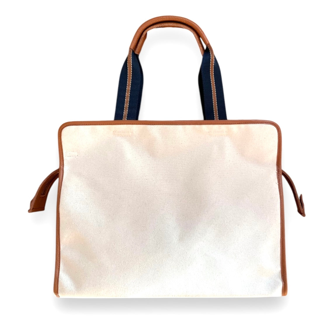 The LB Bag - Natural Canvas / Hazelnut Leather